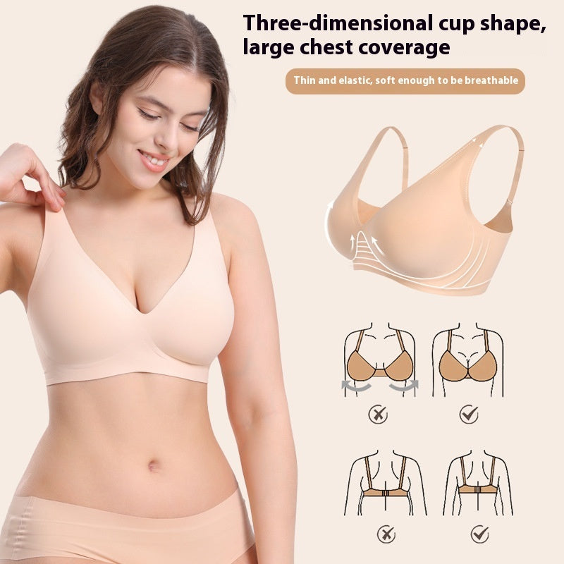 Seamless Everyday Push Up Jelly Bra